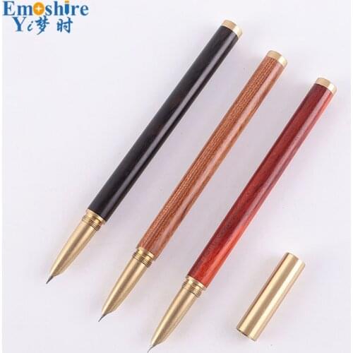 Fountain Pen Custom Logo Wood Fountain Pen Wood Fountain Pen Company Business Gifts Advertising Gifts Brand Stationery P864