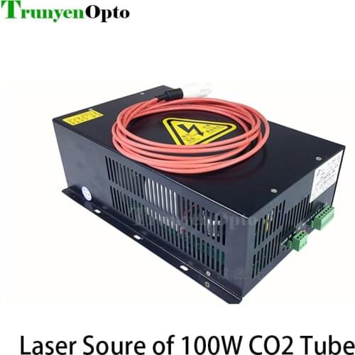 HY-W120 120W CO2 Laser Power Supply 110V 220V Universal PSU 100W Co2 Laser Source For Laser Engraving Cutting Machine