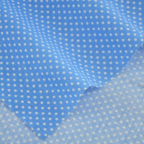 Patchwork 100% Cotton Fabrics Crafts Dolls Textile Tissue Sewing Cloth Blue Fat Quarter Telas Tilda Fabric Tecido Art Work Cloth