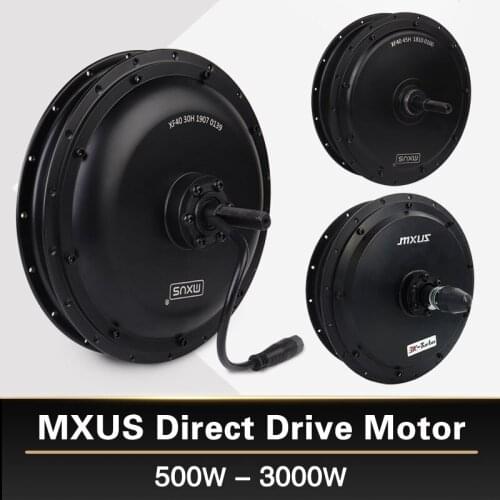 MXUS Wheel hub motor 72V 3000W 60V 1500W Electric Bike Motor 48V 1000W 500W Brushless Driect Drive Motor E-bike Motor Powerful
