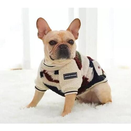 Pets French Bull Chihuahua Pug Dog Clothes Winter Coat Clothing For Dog Jacket Puppy Vest Jacket For Small Medium Large Dogs