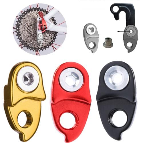 Durable Aluminum Alloy Bicycle Rear Derailleur Hanger Extension MTB Bike Frame Gear Tail Hook Extender 45X25X15mm Bicycle Tools