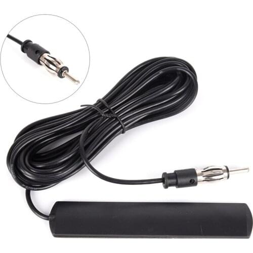 Waterproof Car Aerial Antenna FM Radio Amplified Slim Hidden Mount On Car Roof Small
