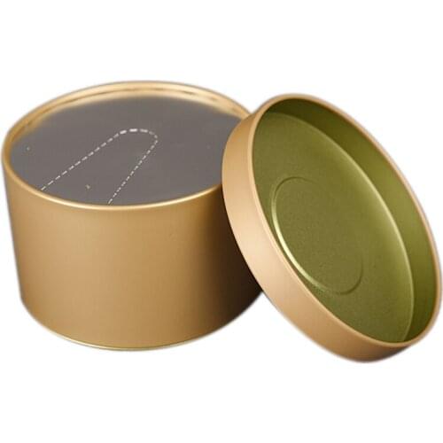 Xin Jia Yi Packaging Collectible Metal Tin Boxes Round Shape Tin Box Company Directly Sale Small Tin Boxes for Sale