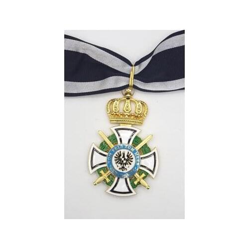 EMD WW1 German House Order of Hohenzollern with Swords Commander Class1