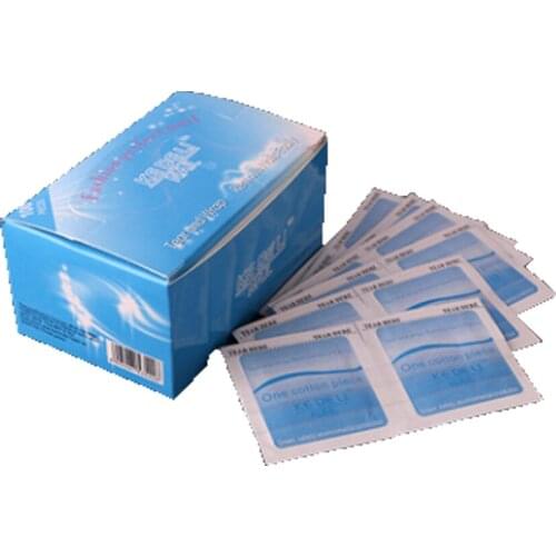 100Pcs Gel Polish Remover UV Soak Off AcetoneRemoval Wraps Nail Art Cleaner