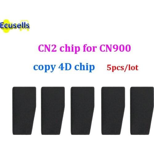 5pcs/lot CN2 Copy 4D Chip for CN900 Machine Auto Transponder Chip CN2 pro Copy 4D Chip repeat clone for Tango CN900 mini CN900