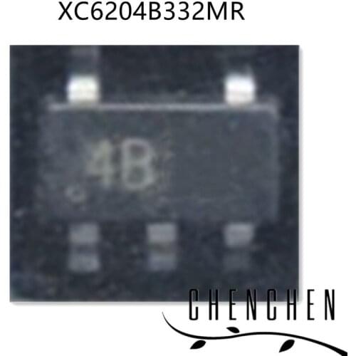 50pcs/lot XC6204B332MR 4B SOT23-5 100% New original