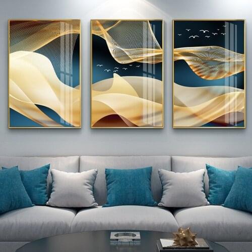Abstract Seagull Galaxy Paintings Wall Hanging Fish Prints Butterfly Impressionism Curve Landscape Bird Home Marine Decor Lobby