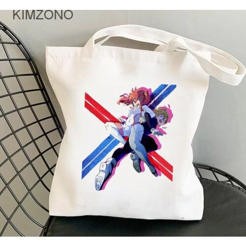 Darling in the Franxx Assassination Classroom shopping bag bolsa recycle bag bolso shopper tote grocery bag shoping tote grab