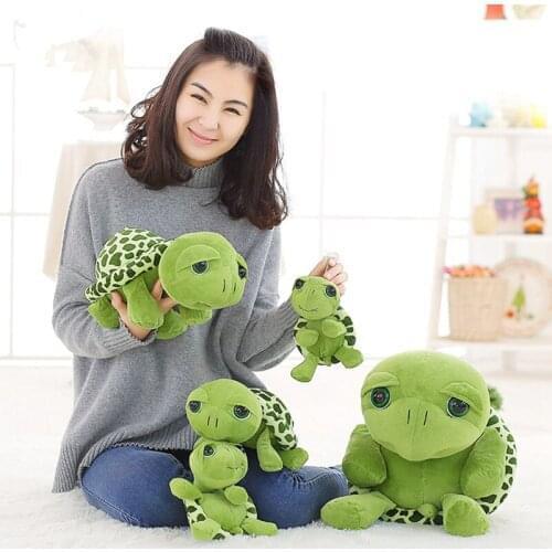 Hot Sale 60-100cm plush Animal Cushion Soft Small Sea Turtles Dolls kawaii Tortoise for Kids Gift