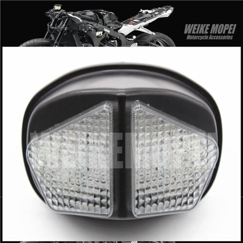 Integrated LED Rear Tail Light Fit For Triumph Daytona 600 650 2004-2005 Turn Signal