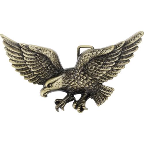 The three-dimensional eagle metal belt buckle Suitable for 3.8 CM width of belt
