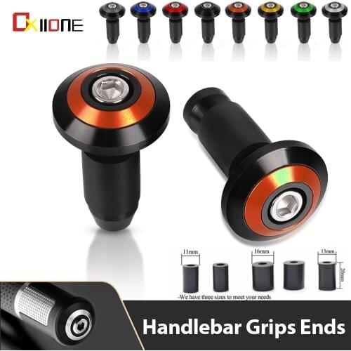 Motorcycle Handle Bar End Cap Anti Vibration Silder Plug For 65 85 125 200 250 300 350 400 450 500 530 SX XC EXC EXC R F W Parts