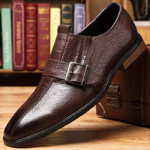Men Shoes Genuine Leather Shoes Men Casual Shoes for Male Wedding Party Dress Shoes Men Business Formal Shoes
