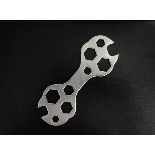 5-17mm Bicycle Cycling Bike Wrench Steel Hexagon Spanner Repair Tool Kits Multifunction Wrench Flat Spanner
