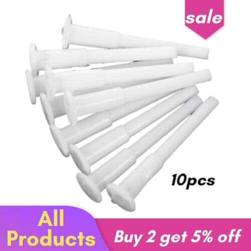 New 10x Fitness Exercise Sport Yoga Ball Inflatable Bed Pool Air Stopper Plug Pin white