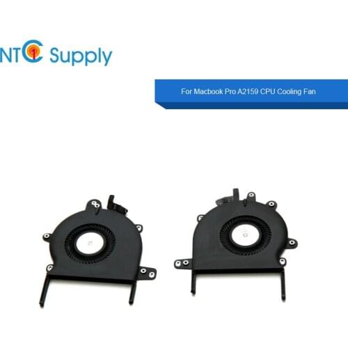 NTC Supply New Laptop CPU Cooling Fan replacement 2019 Year Tested good For Macbook Pro A2159 Fan Right and Left set