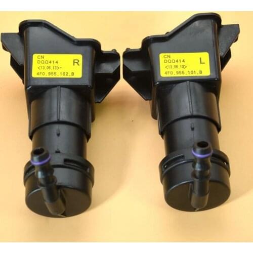 For Audi A6L C6 headlight cleaning spray gun sprinkler headlight washer Front bumper sprinkler