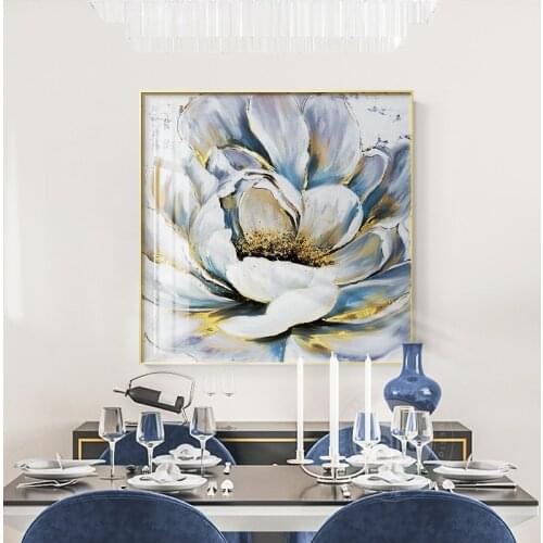 Scandinavian Art Flower Poster Home Decor Canvas Painting Posters And Prints Modern Wall Art Pictures For Living Room Decoration