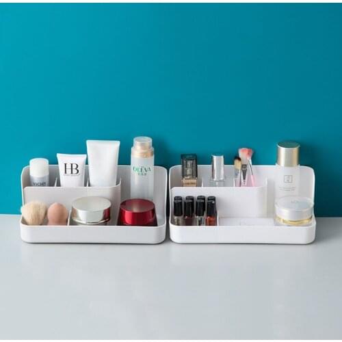 Plastic Storage Box Makeup Organizer Box Jewelry Container Make Up Case Cosmetic Office Boxes Make Up Container Boxes