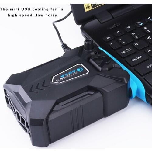 Portable Notebook Laptop Cooling Fan For Laptop USB Air Extracting Universal Notebook Fan Cooler For Lap Top Notebook Cooling