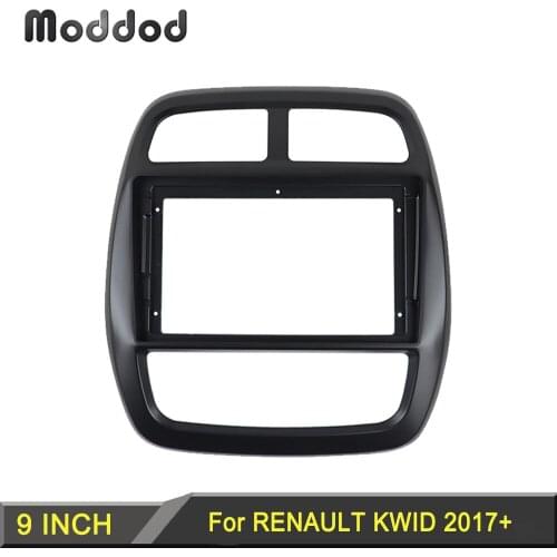 Radio Frame for RENAULT KWID 2017+ 9 inch Dash Mount kit Installation Android Player Fascias DVD GPS Adapter Cover Stereo Panel