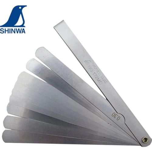 SHINWA Thickness Feeler Gauge Gap Ruler High Precision Multiple Specifications