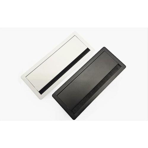 Conference table/desk rectangular both side open power cable management box for office desk workstation
