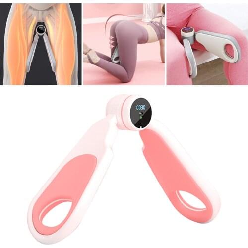 Pelvis Floor Muscle Exerciser Clip Hip Muscle Inner Thigh Trainer Gym Exercise Pelvic Trimmer Inner Thigh Hip Trainer for Women