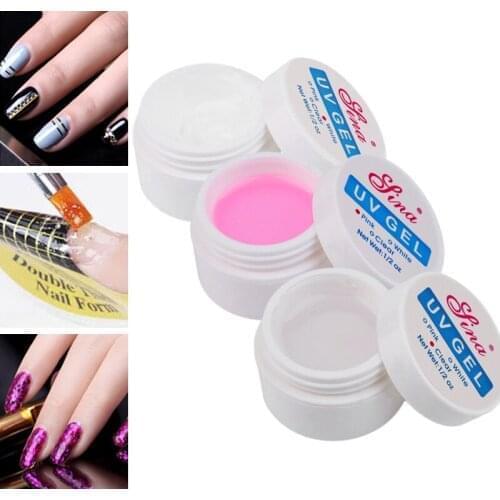 Nail Extension Glue Sticker UV Nail Art Transfer Decoration Nails Tips Gel Phototherapy Nail Essential UV Gel Manicure Tool