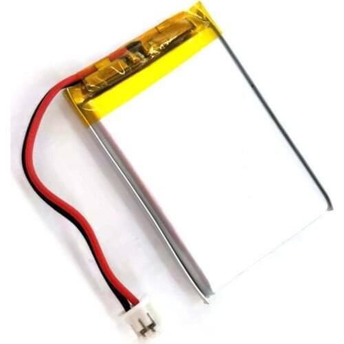 2/5/20/200/1000/10000pcs 3.7V 10000mAh 1260100 Li Lithium Polymer ion Battery with 2.0mm JST