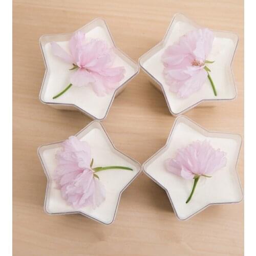 50pcs Transparent disposable pudding jelly ice cream dessert decor cup party wedding birthday favor cake thicken plastic cup