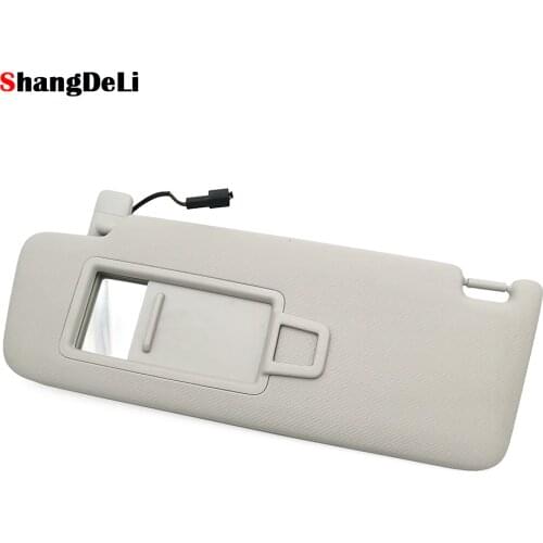 Car Interior Sun Visor Windscreen Sun Shade Sun Shield With Mirror Auto Sunvisor for VW Passat for Skoda Superb 2019