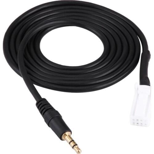 Car Audio AUX Input Cable Adapter 8pin Plug 3.5mm Jack for Suzuki Swift Vitra Jimny