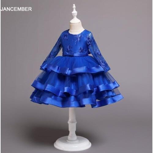 Платья для девочек на свадьбу Jancember China At AliExpress