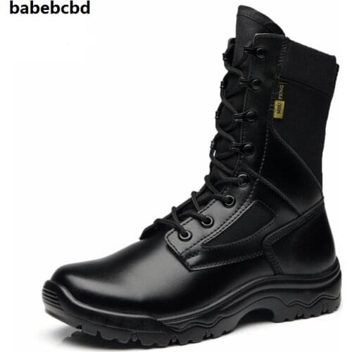 BESONMAN/BESENMANN ULTRA-LIGHT COMBAT BOOTS MENS TACTICAL BOOTS HIGH-ARM MILITARY BOOTS MALE SPECIAL FORCES TRAINING BOOTS
