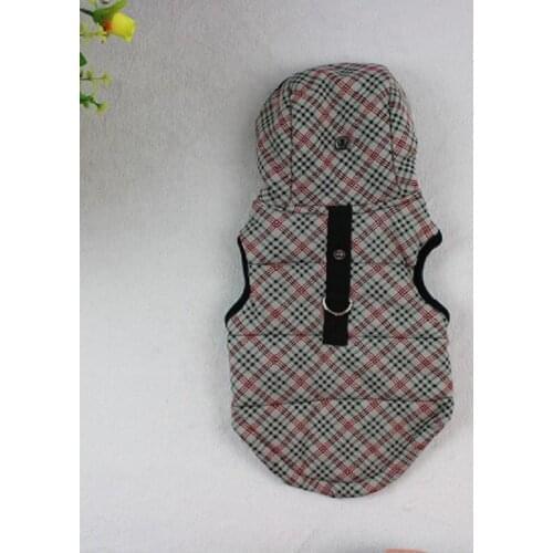New Autumn Winter Pet Products Dog Clothes Pets Coats Soft Cotton Puppy Dog Clothes Clothes For Dog Three Styles XS-L BE-ML030