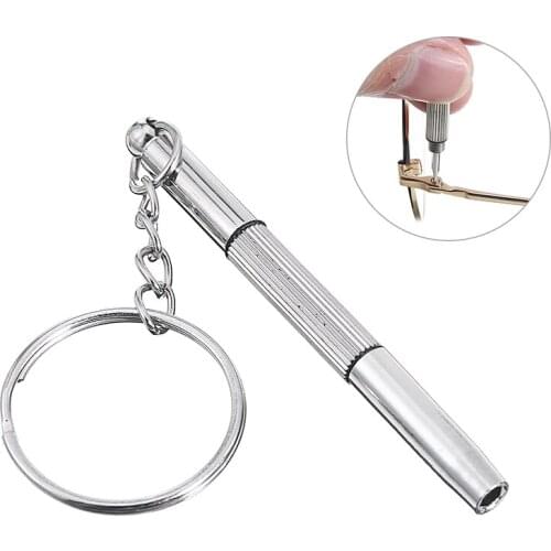 For Glasses Electronic Mobile Phone Watch Applications Eyeglasses Screwdriver Repair Kit Glasses Sunglasses Repair Tool Keyring