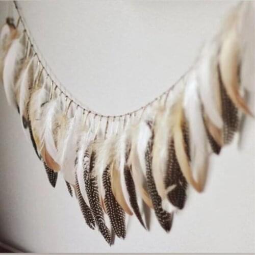 INS Indian Feather Tent Hanging Pendant Ornaments Kids Room Decoration Baby Bed Banner Garlands Nursery Wall Decor Photo Props