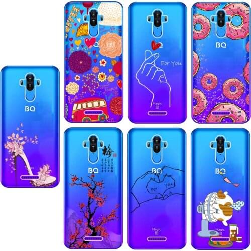 Full Colorful Case for BQ 6042L Magic E case Silicone Soft Covers for BQ-6042L Magic E case phone cases for bq 6042L Magic E
