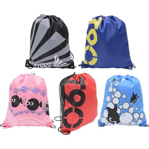 Portable Sports Bag Drawstring Belt Riding Backpack Dustproof Waterproof Gym Drawstring Shoes Bag Clothes BackpacksStorage Bag