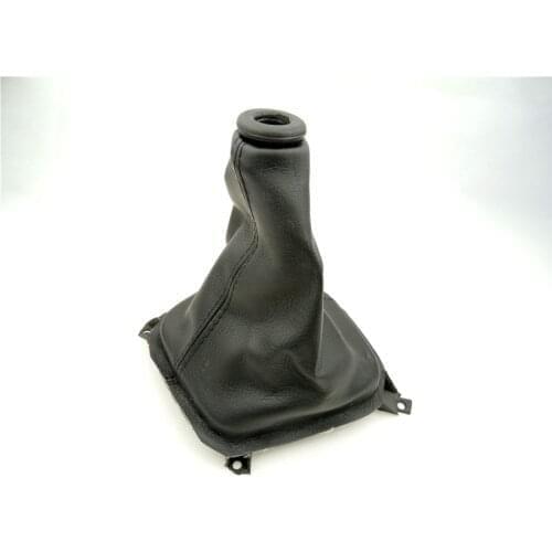 1PC Gear Dustproof cover for Hyundai Tucson Shift Lever dust cover Black leather