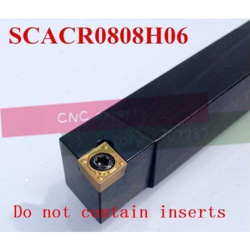 SCACR0808H06 8*8 Metal Lathe Cutting Tools Lathe Machine CNC Turning Tools External Turning Tool Holder S-Type SCACR/L