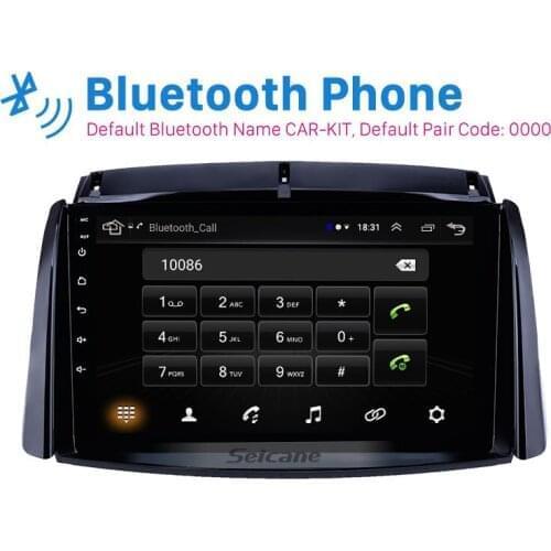 Seicane Car Multimedia player 2din 9" Android 8.1 car GPS Radio for 2009 2010 2011 2012 2013 2014 2015 2016 Renault Koleos2010