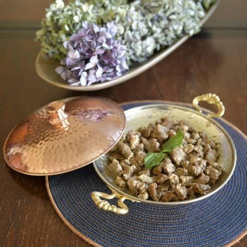 Copper Sheet Roasting Pan (With Lid)