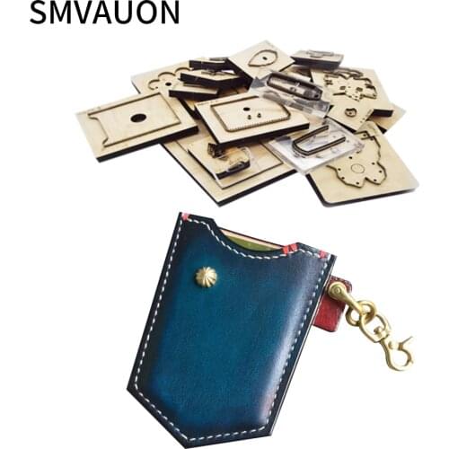 SMVAUON Wooden Die Cutting Diy 2021 Personality card bag Dies Fille Scrapbooking Suitable For Die-cutting Machines