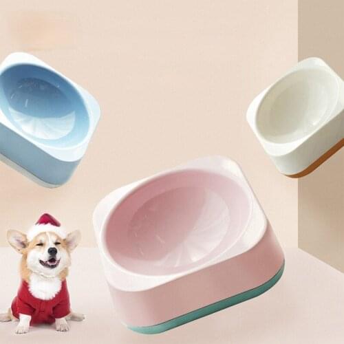 Dog Feeder Drinking Bowls for Dogs Cats Pet Food Bowl Comedero Perro Miska Dla Psa Gamelle Chien Chat Voerbak Hond D2239