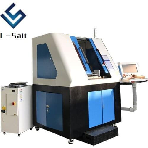 Cnc stainless steel fiber laser cutting machine sheet metal with servo motor and enclosed cover