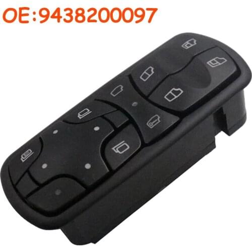 High Quality 9438200097 A9438200097 For Mercedes Benz Actros MPII Power Window Lifter Switch car accessories